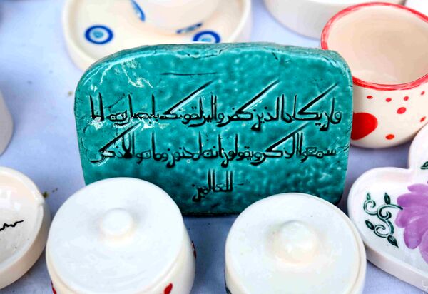 عصر بازار هنرمندان مشهدی در روزهای پنجشنبه