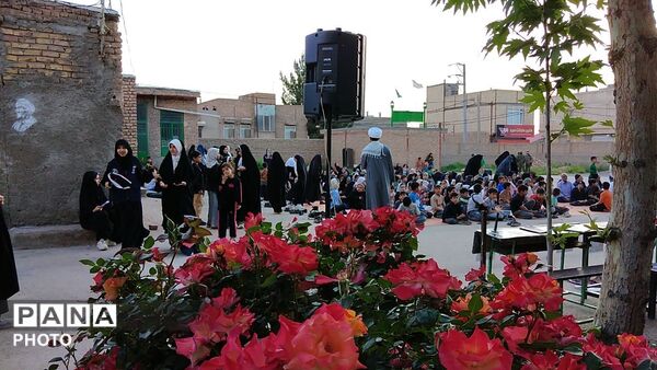 جشن زیبای  میلاد امام رضا(ع)در مسجد چهارده معصوم الغدیر 