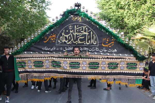 دسته عزاداری امام جعفر صادق (ع) در یزد