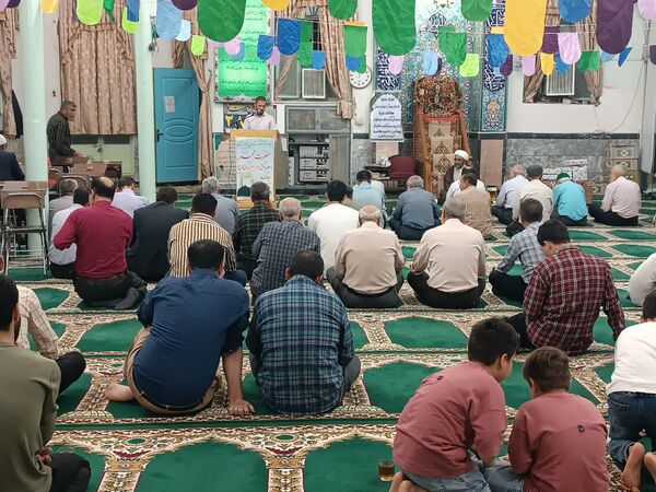 جشن میلاد حضرت محمد(ص) در مسجد صاحب الزمان آشخانه