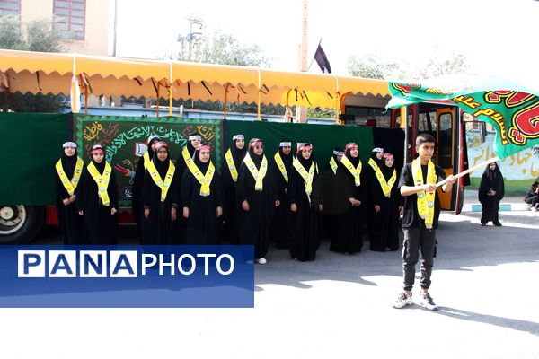 برپایی موکب عشاق الحسین در استان یزد