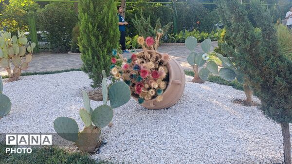 طراوت گل‌ها در قلب کوی صنعتی اراک