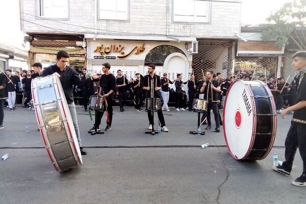 برگزاری مراسم «شاه حسین گویان» اربعین در شهرستان تکاب