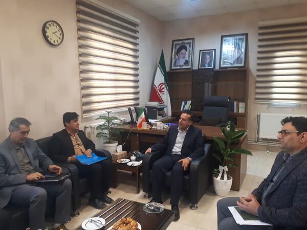 دیدار روسای ادارات با سرپرست فرمانداری شهرستان سملقان