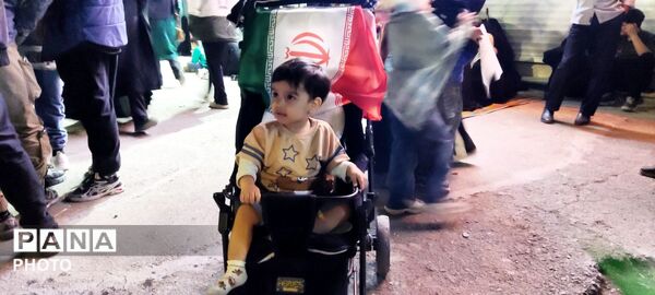 همایش عظیم وفاداری به وطن در بلوار فضل نیشابور