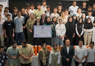 برگزاری جشن پایان دوره مسیر یادگیری هوش مصنوعی در دانشگاه صنعتی شریف 