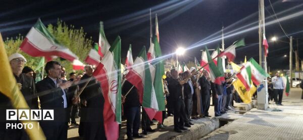 راهپیمایی گسترده در حمایت از جمهوری اسلامی ایران