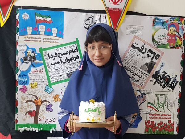 جشن «بهترین کیک تولد امام زمان(عج)» در دبستان امام موسی کاظم(ع)