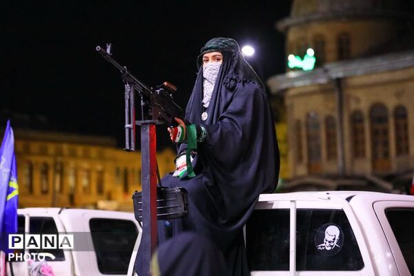 میدان امام خمینی(ره) همدان در تپش غیرت زنان همدانی