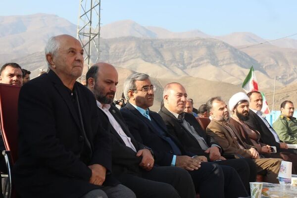 افتتاحیه نخستین مدرسه طرح حذف مدارس سنگی روستای طاهرآباد شهرستان مرزی کلات