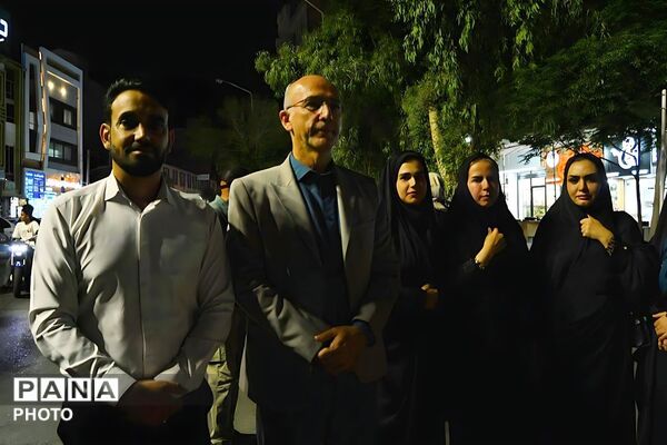 حضور پرشور دانش‌آموزان و فرهنگیان ورامین در موکب شهدای دانش‌آموز و فرهنگی