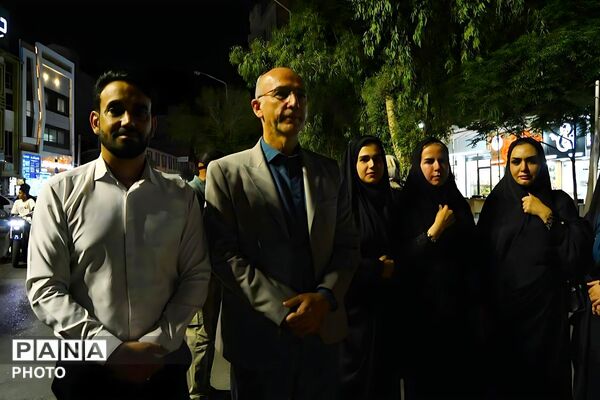 حضور پرشور دانش‌آموزان و فرهنگیان ورامین در موکب شهدای دانش‌آموز و فرهنگی