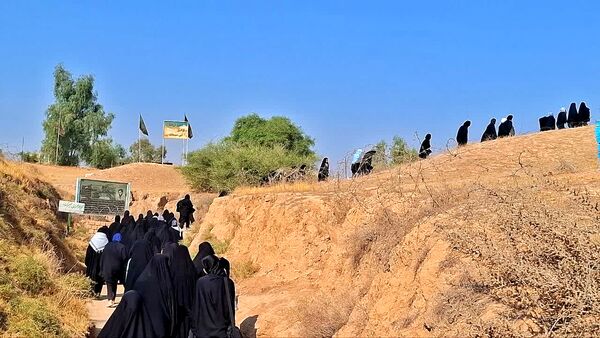 حس و حال دختران دانش‌آموز قم در اردوی راهیان نور