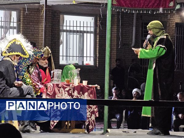 تعزیه گروه شبیه خوانی هیات محبان اهل بیت دبیرستان پروین اعتصامی شهر افوس