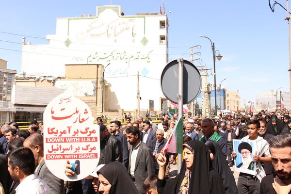 مردم ایلام، در روز جهانی قدس، جنایات صهیونیست‌ها را محکوم کردند