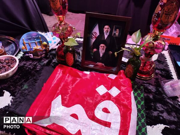 عزاداری مردم  اکباتان و آموزش و پرورش منطقه ۵ تهران
