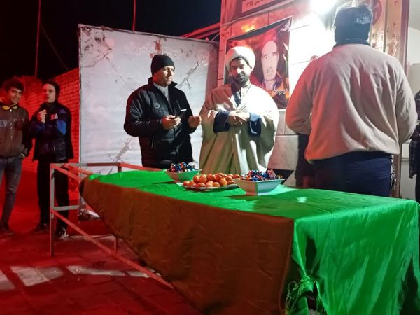 هیأت شاهزاده علی‌اصغری میزبان جشن میلاد دو گوهر آسمانی