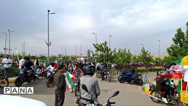  رژه موتوری عید غدیر با شکوه برگزار شد