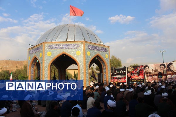 عزاداری سالروز شهادت امام جعفر صادق(ع) در تیپ 83 روحانیون رزمی تبلیغی