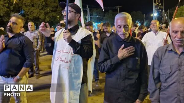 صد و پنجاه و پنجمین شب تجمعات بیعت با رهبری در نورآباد 