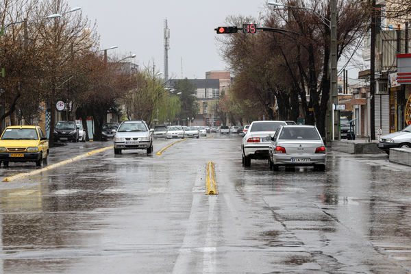 باران نوروزی در آباده