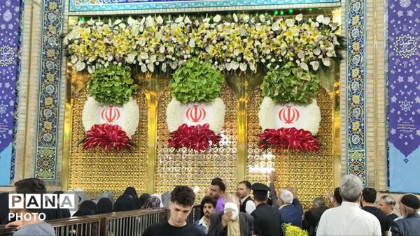 قاب های ماندگار از حرم امام رئوف در ایام دهه کرامت