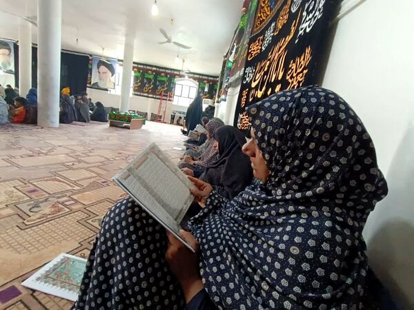 حسینیه‌ قمربنی‌هاشم‌(ع) در فراق‌یار و همراهانش به سوگ نشست