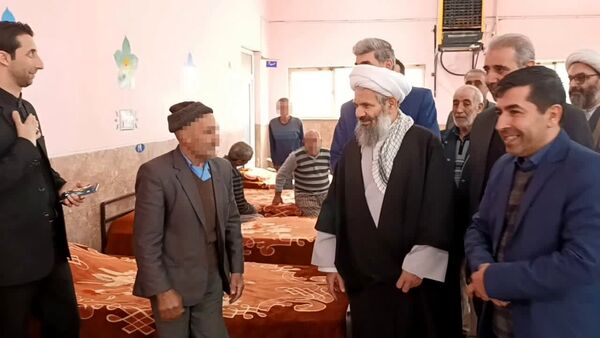 مهر نوروزی مسئولان در مرکز توانبخشی شهید بلبلی اهر
