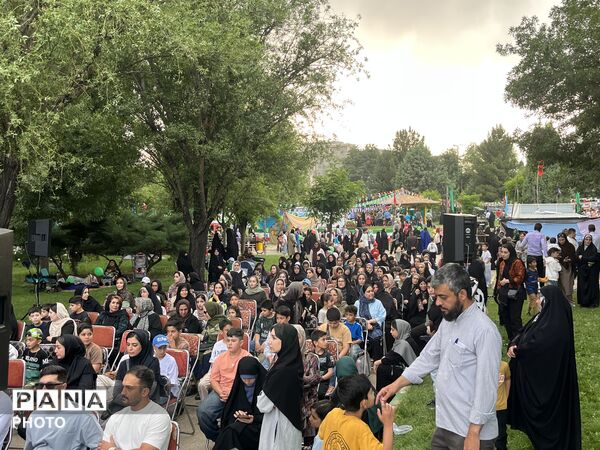 عید غدیر با شور مردمی و برنامه‌های متنوع در پارک کوثر نظرآباد 