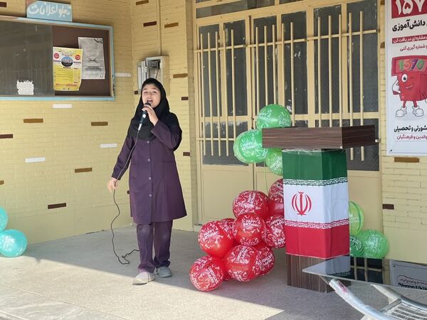 برگزاری جشن باستانی یلدا در دبیرستان دخترانه ابویی‌نژاد