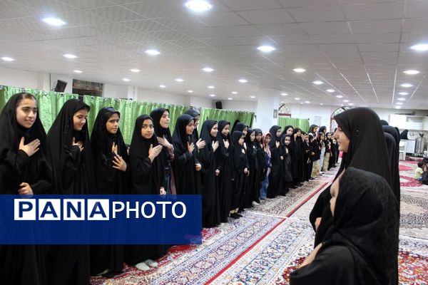 مجلس زینبی دختران قرآنی شهر درق 