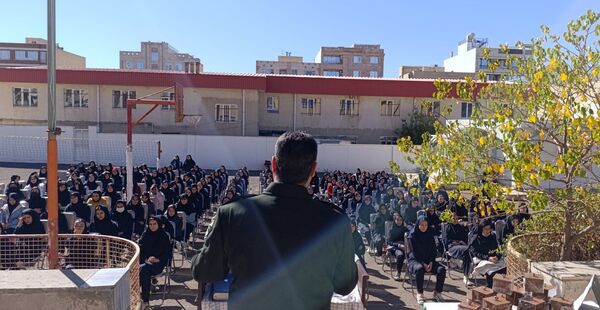 زنگ پدافند غیرعامل در مدارس ناحیه۲ زنجان