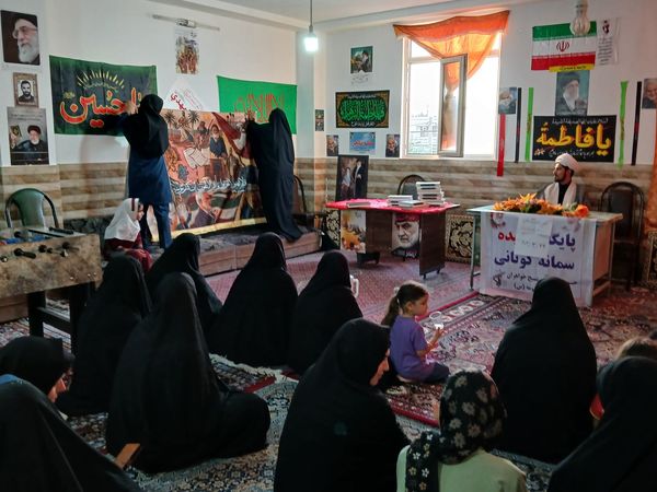 آغاز طرح «جوانه‌ها» و محفل پرده‌خوانی در مسجد امام رضا (ع) کوهدشت