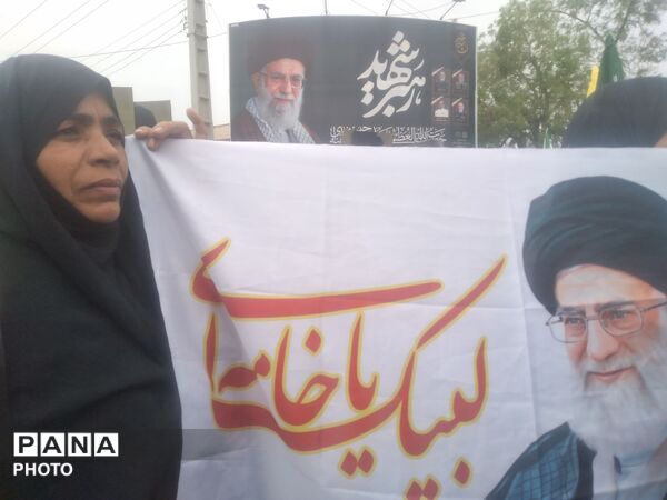 راهپیمایی روز قدس در میناب