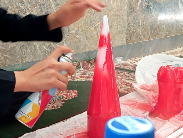 اردوی یک روزه دانش‌آموزان بسیجی همراه با ساخت موشک‌های استکبارستیزی 