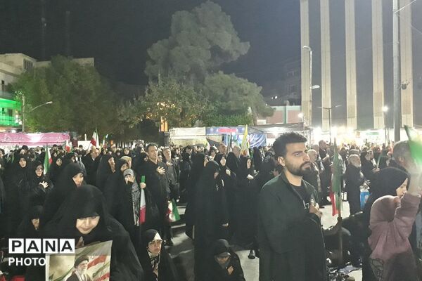 برپایی نماز استغاثه در میدان شهرری