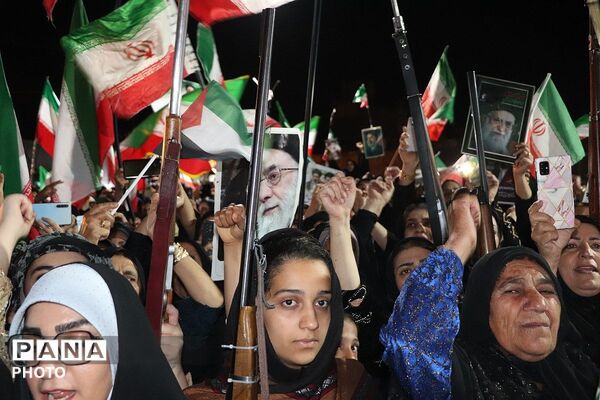 موج چهل و دوم از اجتماع سهمگین مردم باشتی به قلب سیاه صهیونیست
