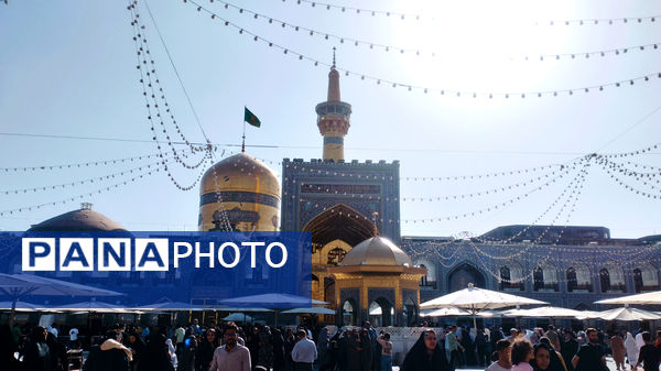 حال هوای حرم امام رضا(ع) در روزهای پایانی تابستان