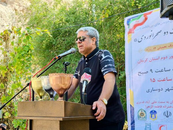 رقابت ورزشکاران دیار کریمان در مسیرهای طبیعی با میزبانی شهرستان عنبرآباد