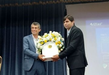 جلسه تکریم و معارفه مدیر آموزش و پرورش شهرستان جم