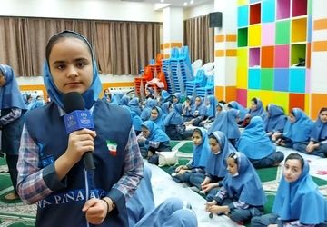 مراسم افطاری در مدرسه بانو فضیله۲