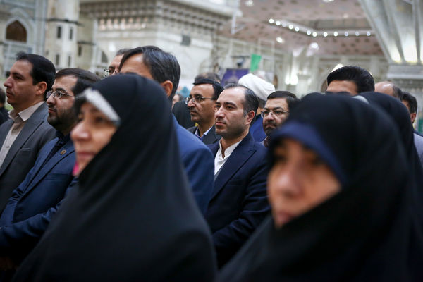 مراسم تجدید میثاق شورای معاونان آموزش و پرورش با آرمان‌های امام راحل (ره)