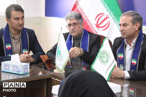 مراسم سالروز تاسیس سازمان دانش آموزی در خراسان شمالی