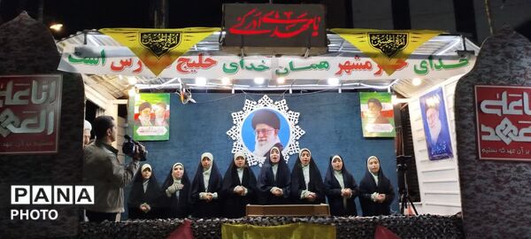 تجمع حماسی مردم انقلابی شهرستان بهار