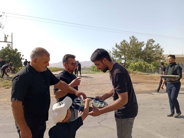 برپایی موکب اربعینی در خلیل آباد
