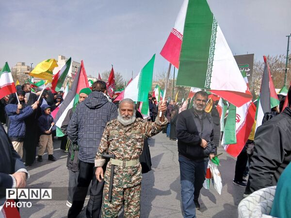 اتحاد مقدس ایرانیان در روز قدس 