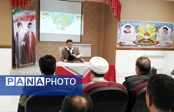  محفل نورانی انس با قرآن کریم در آموزش و پرورش کلات 