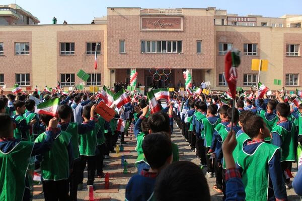 افتتاحیه المپیاد تربیت‌بدنی در بهارستان 2