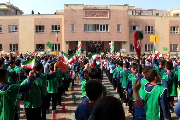 افتتاحیه المپیاد تربیت‌بدنی در بهارستان 2