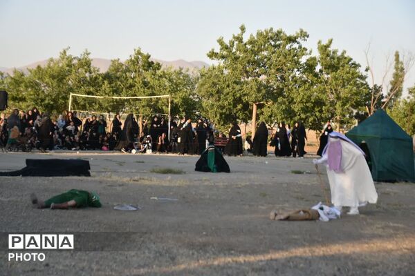 نمایش تعزیه در مهستان